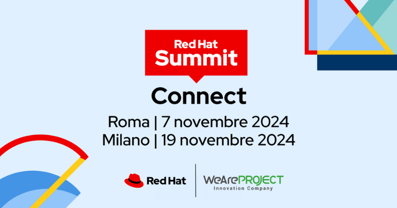 Sinthera e WeAreProject sponsor a Red Hat Summit Connect 2024